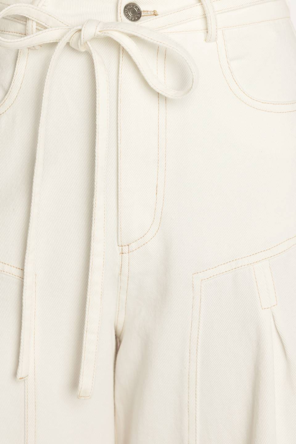 White Wide Leg Boho Pants | Trendy Pants Outfit Idea for Women by Ro + Ivy | Elevated Basics, Modern Comfort & Style