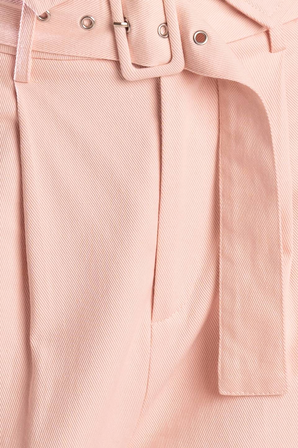 Wide Leg Pink Cotton Trouser Spring Pants | Trendy Pants Outfit Idea for Women by Ro + Ivy | Elevated Basics, Modern Comfort & Style