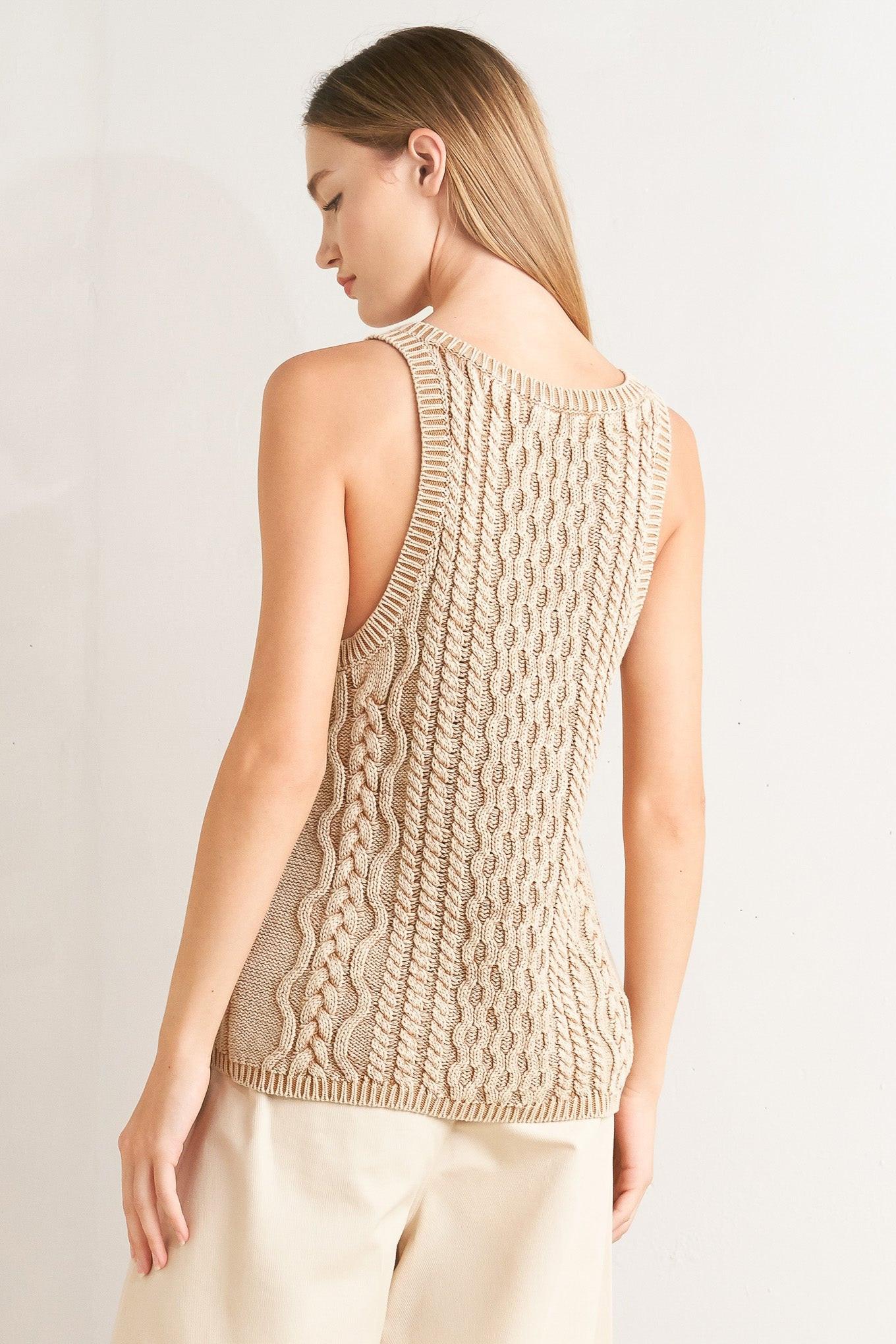 Sweater Knit Tank Top