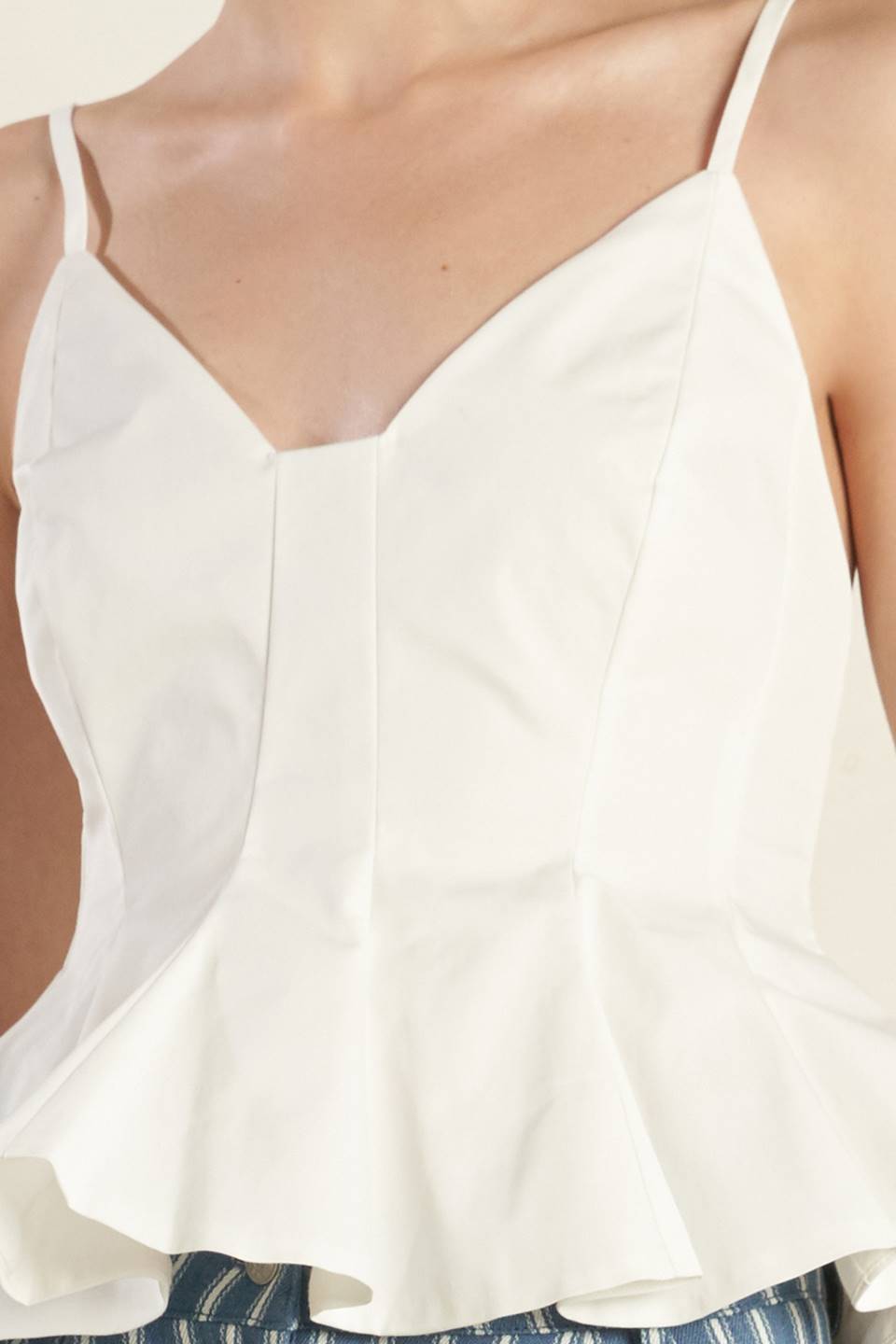 Peplum Summer Cami Top | Trendy Tops Outfit Idea for Women by Ro + Ivy | Elevated Basics, Modern Comfort & Style