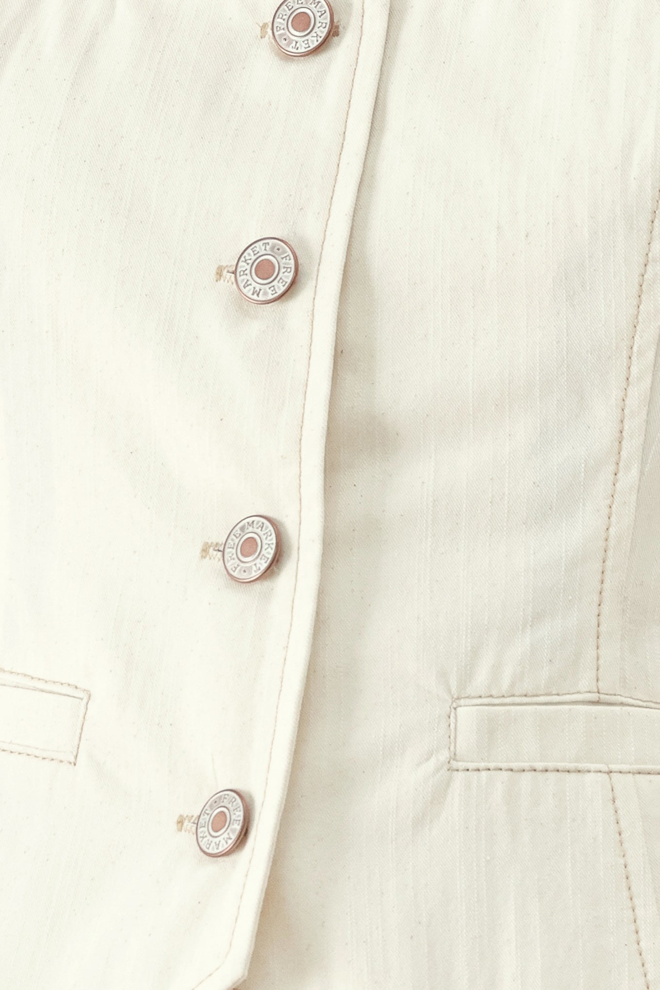 Power Soft Woven Button Up Tank Top