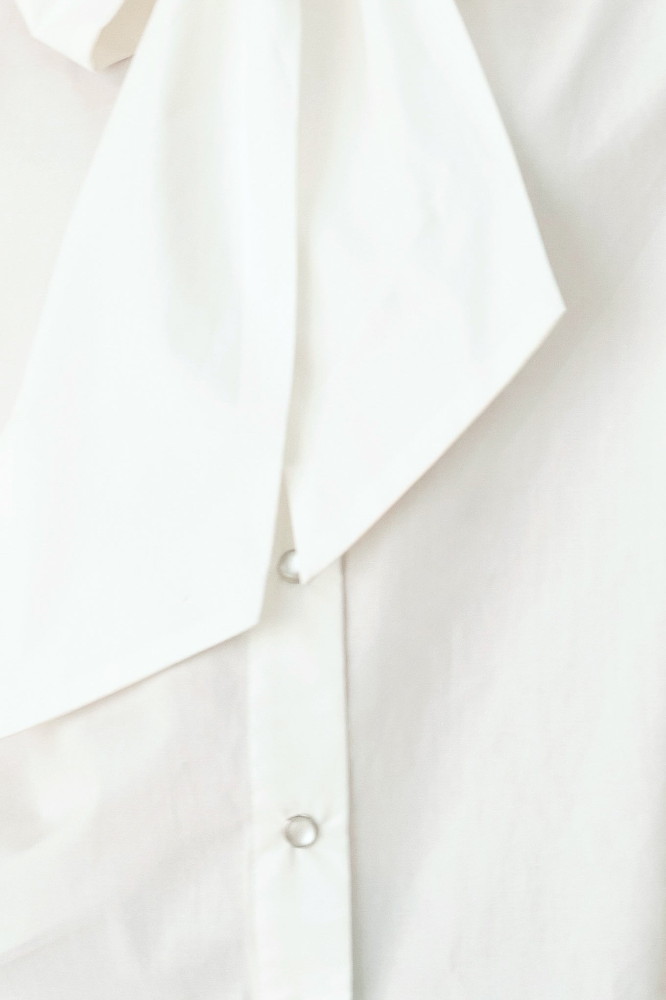 Tie Front Bow Button Up Blouse