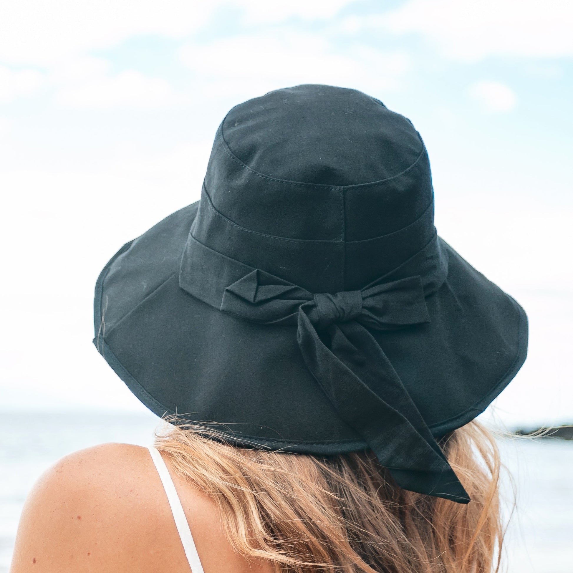 Bow Accent Cargo Hats -
