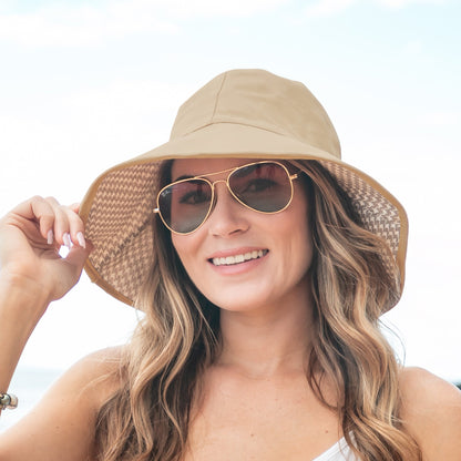 Bow Accent Cargo Hats -