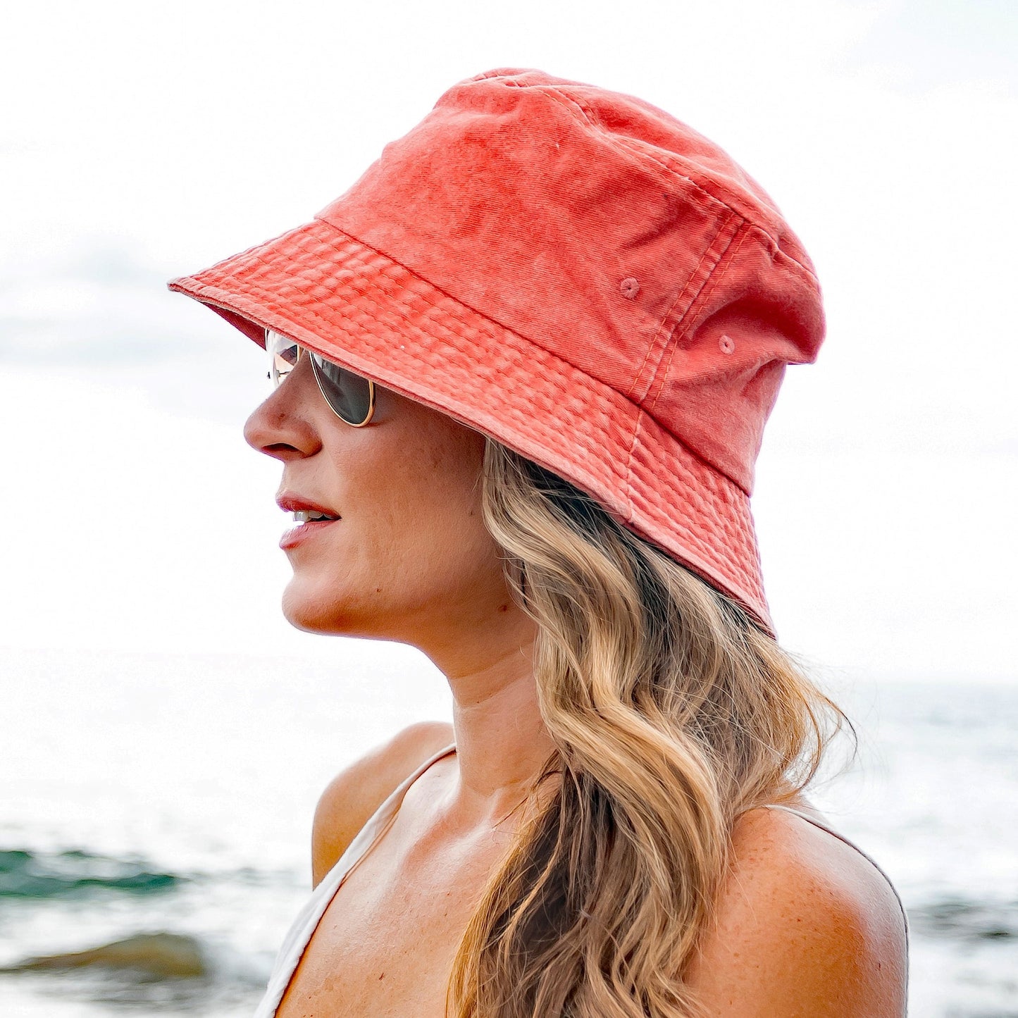 Distressed Bucket Hats -