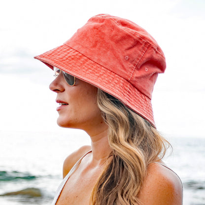 Distressed Bucket Hats -