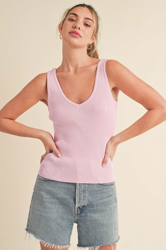 Hedi Knit Tank - Ro + Ivy