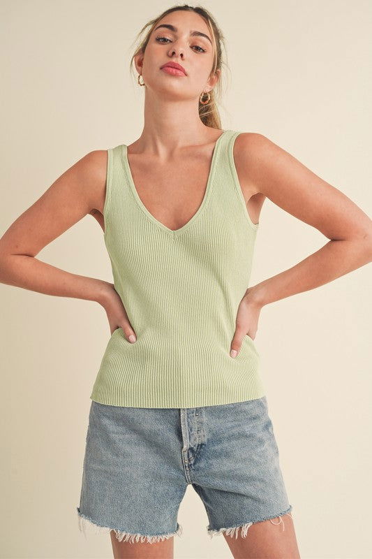 Hedi Knit Tank - Ro + Ivy