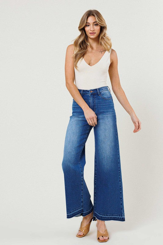 High Waisted Wide Leg Jeans | Jeans | Ro + Ivy