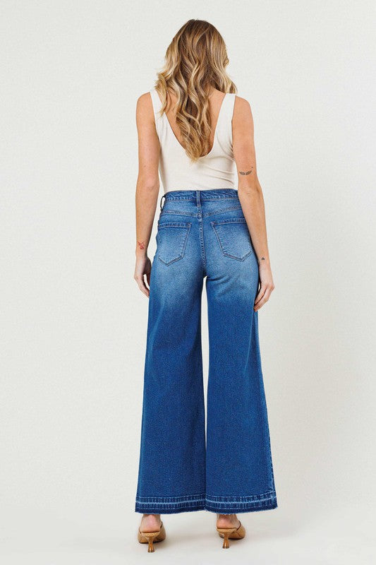 High Waisted Wide Leg Jeans | Jeans | Ro + Ivy