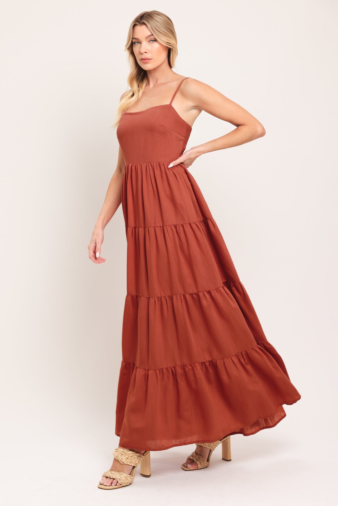Casual Everyday Cami Maxi Dress