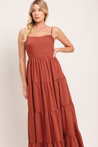 Casual Everyday Cami Maxi Dress