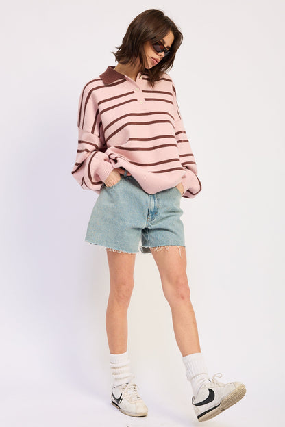 Raw Edge Hem Denim Shorts — 100% Cotton Casual Everyday Summer Style - Shorts
