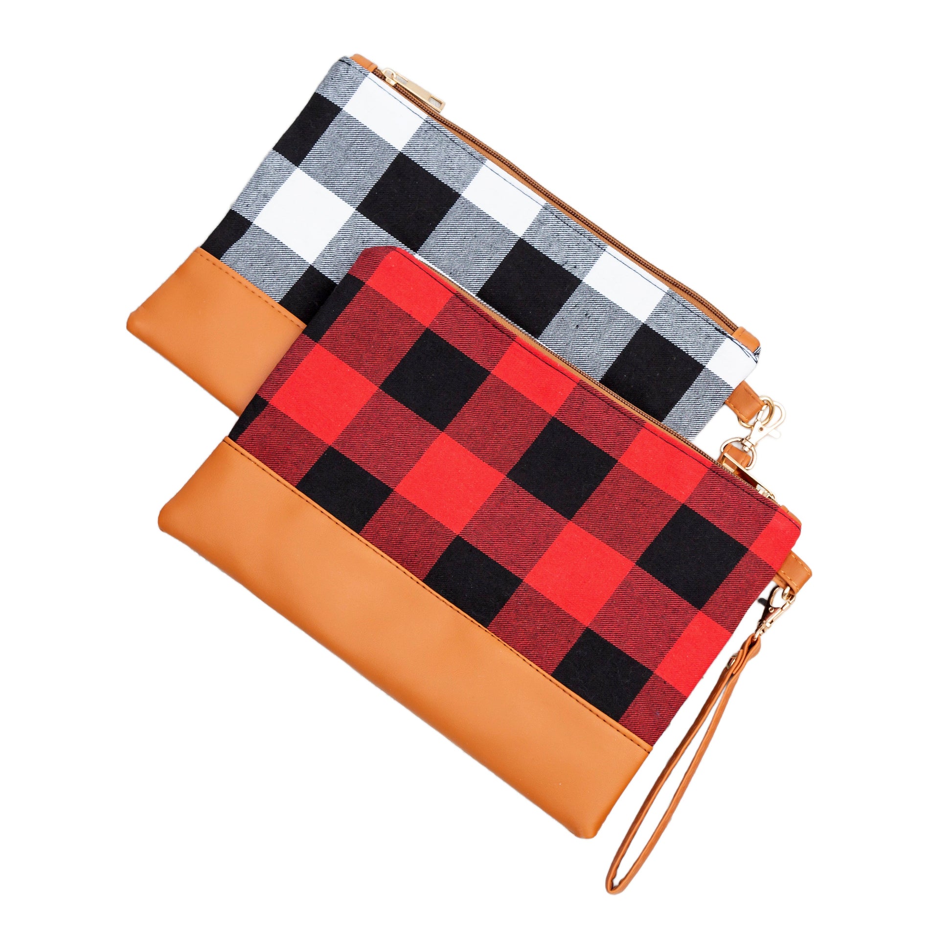 Buffalo Plaid Clutch -