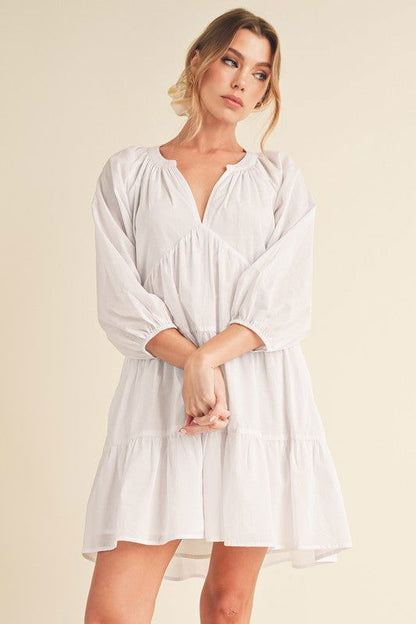 Jenay Tiered Dress - Ro + Ivy