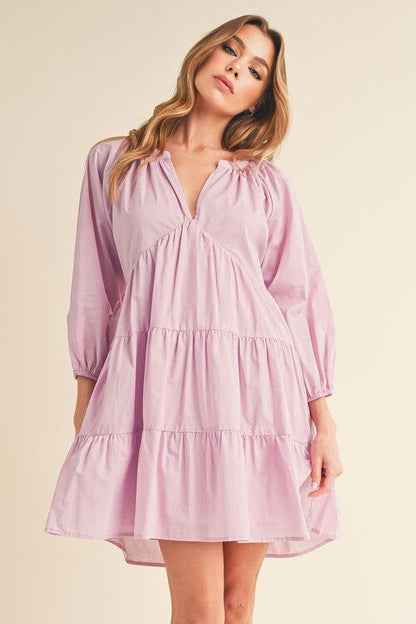 Jenay Tiered Dress - Ro + Ivy