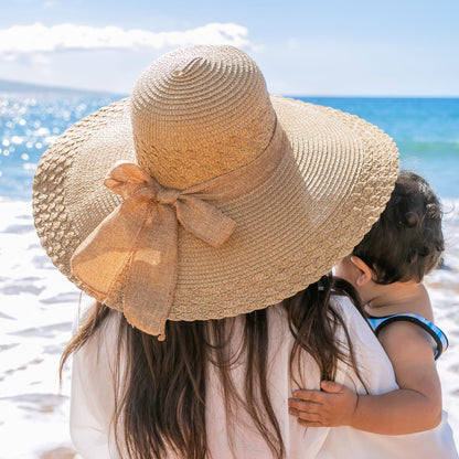 Scallop Edge Sunhat - Straw Sunhat