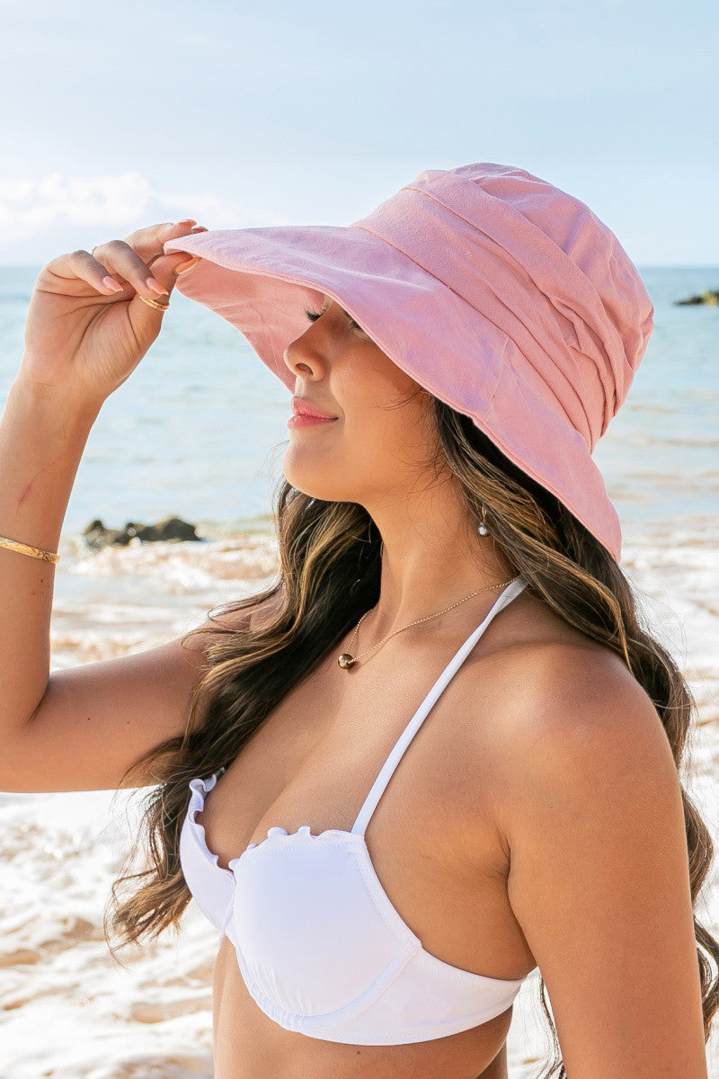 Tie-Back Bucket Sunhat -