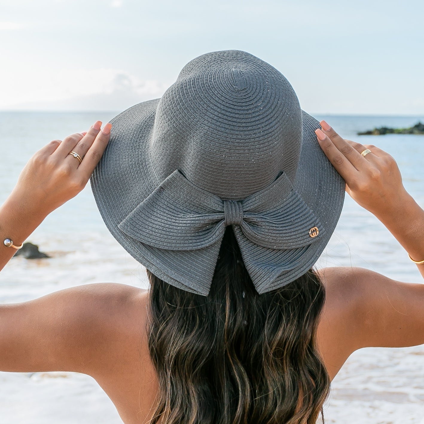 Bow Back Sun Hat -