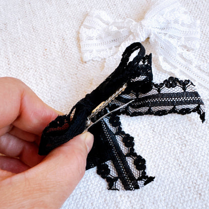 Lace & Grace Hair Clip Set Of 2 - Hair Accessories