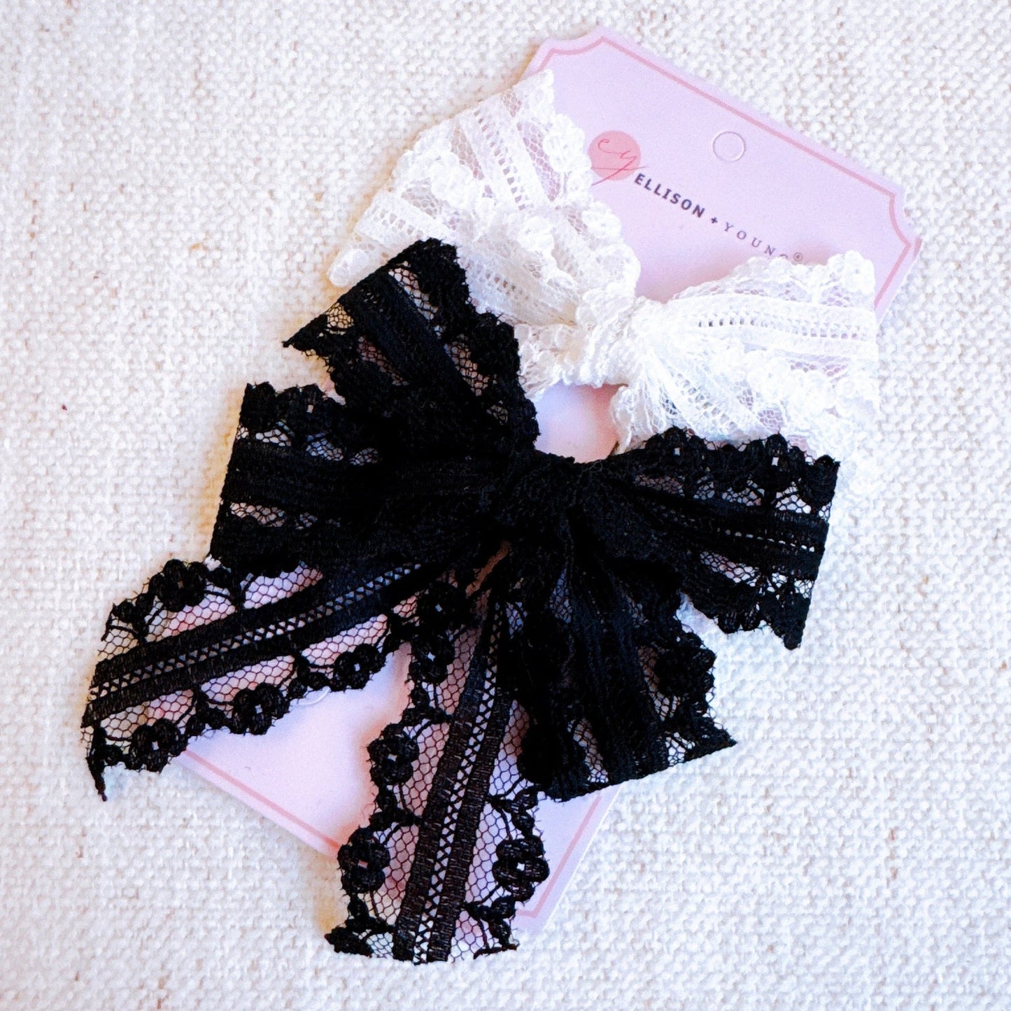 Lace & Grace Hair Clip Set Of 2 - Hair Accessories