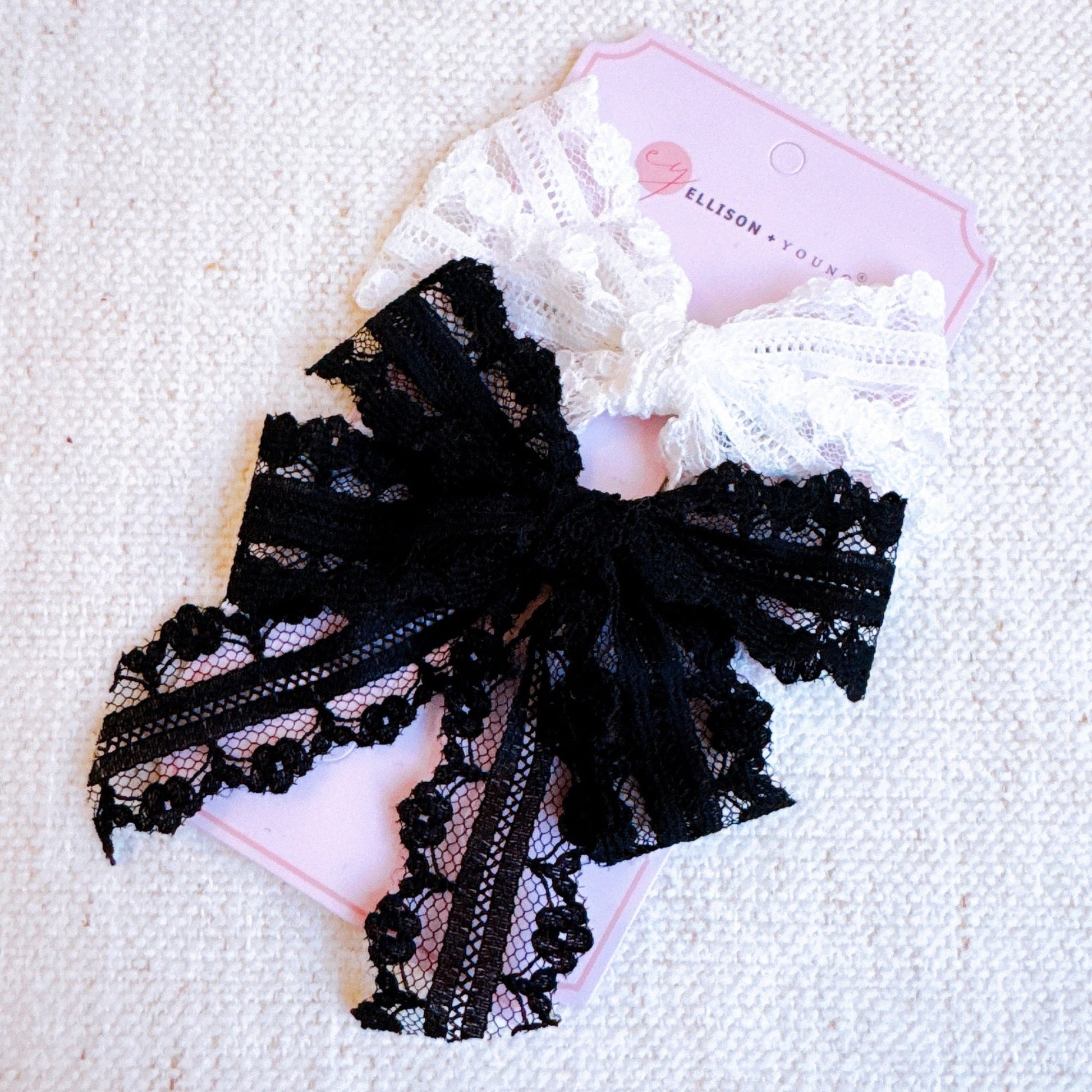 Lace & Grace Hair Clip Set Of 2 - Hair Accessories