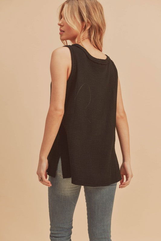 Long Basic Nasia Tank Top - Ro + Ivy