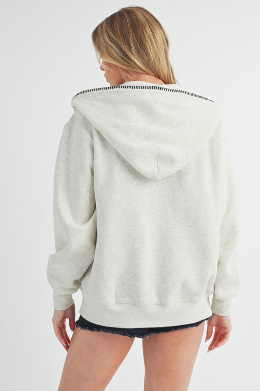 Noel Full Zip Hoodie - Ro + Ivy