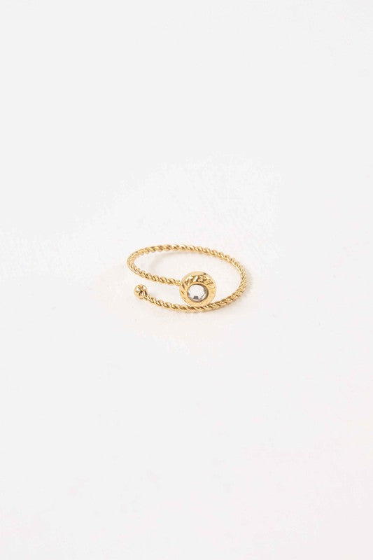 Pura Adjustable Ring - Ro + Ivy