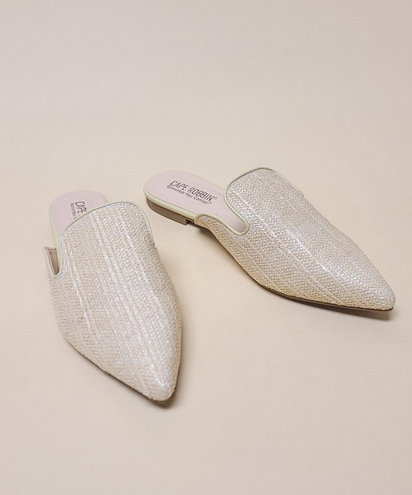 Remdal-Slide Flat Mules - Ro + Ivy