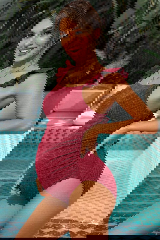Ruffle One Piece Swimsuit - Ro + Ivy