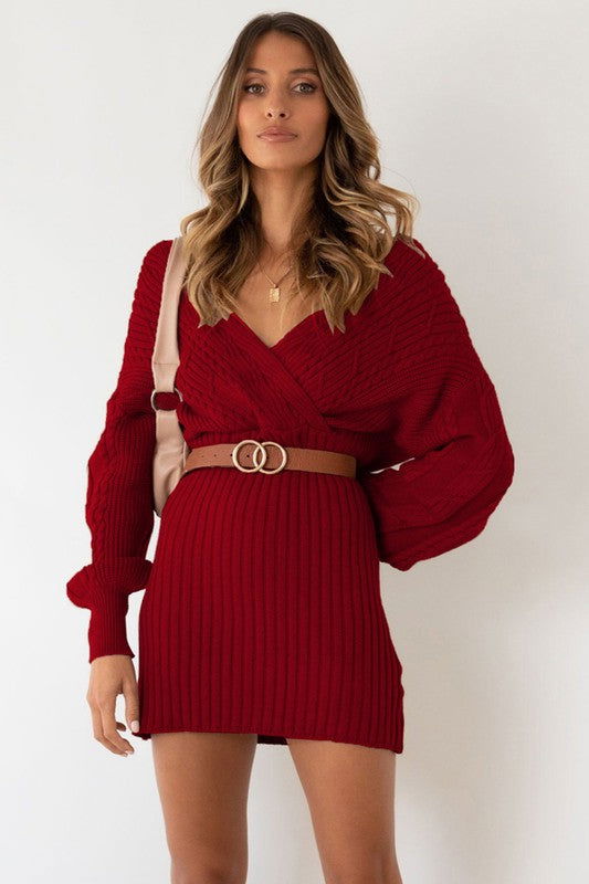 Sexy Sweaters Fashion Dress - Ro + Ivy