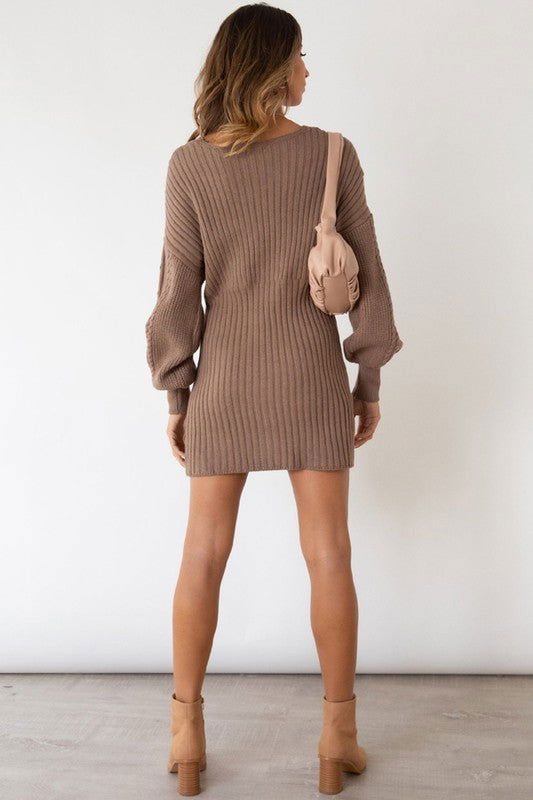 Sexy Sweaters Fashion Dress - Ro + Ivy