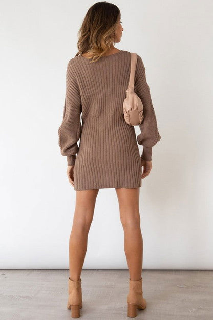 Sexy Sweaters Fashion Dress - Ro + Ivy