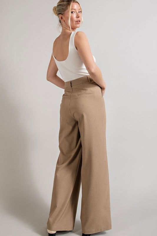 Straight Leg Pants - Ro + Ivy