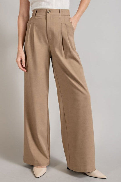 Straight Leg Pants - Ro + Ivy