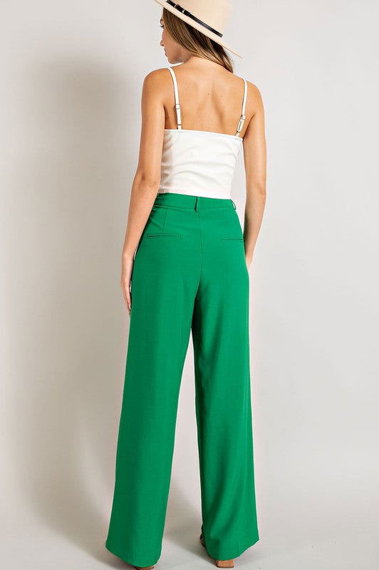 Straight Leg Pants - Ro + Ivy