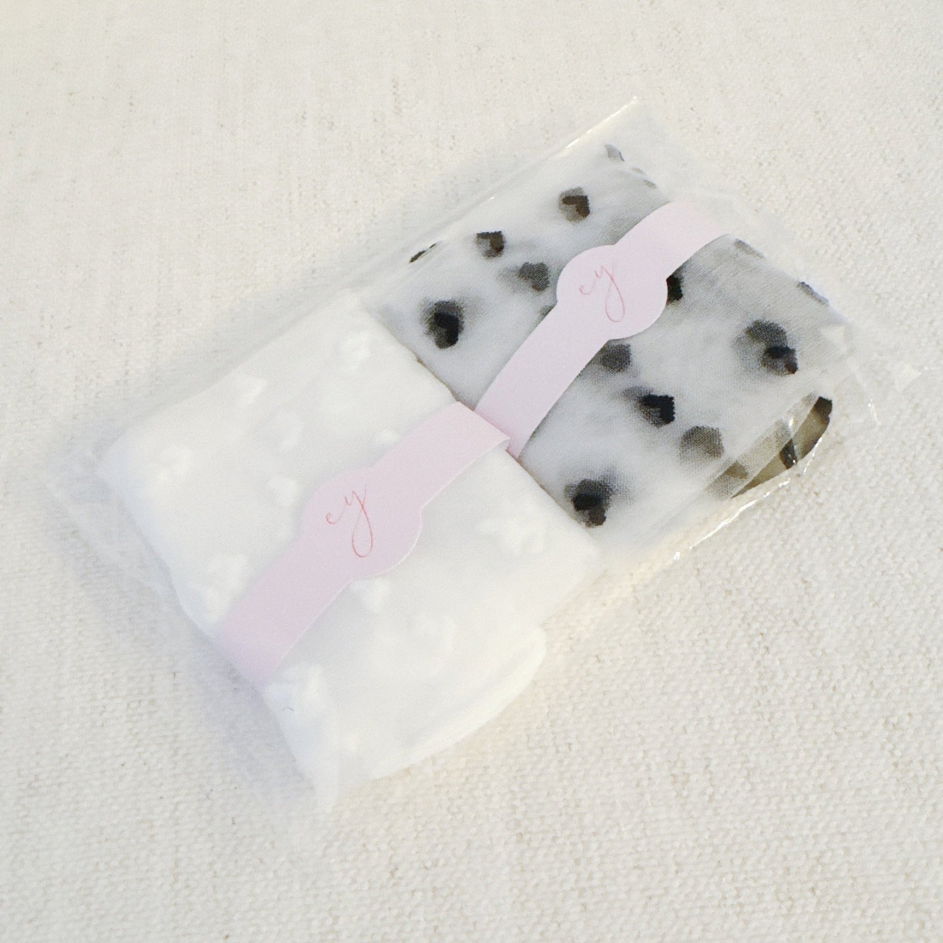 Delicate Heart Pattern Sheer Lightweight Socks Set Of 2 — Romantic Everyday Style - Socks