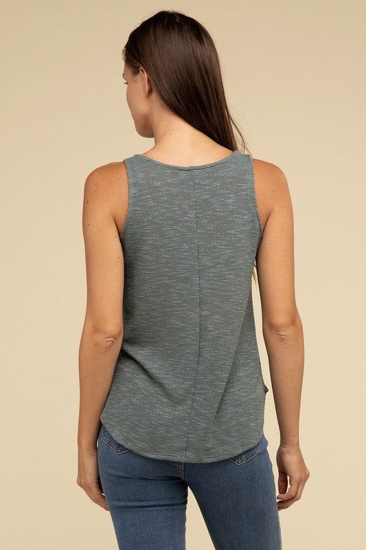 V-Neck Sleeveless Cami Top - Ro + Ivy