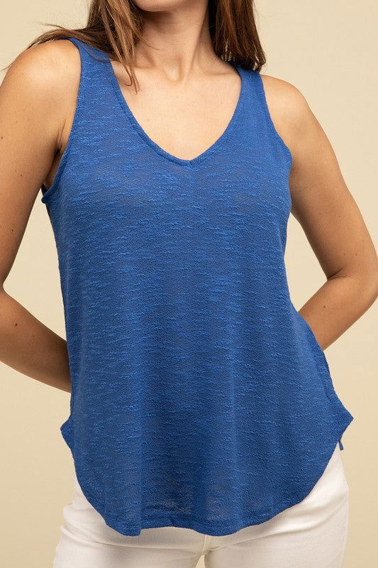 V-Neck Sleeveless Cami Top - Ro + Ivy