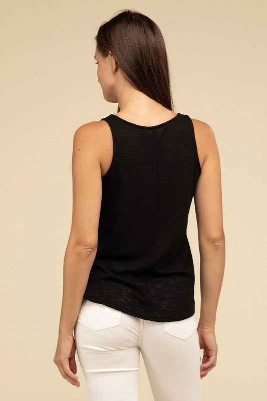 V-Neck Sleeveless Cami Top - Ro + Ivy