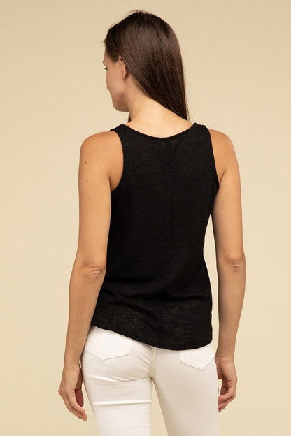 V-Neck Sleeveless Cami Top - Ro + Ivy