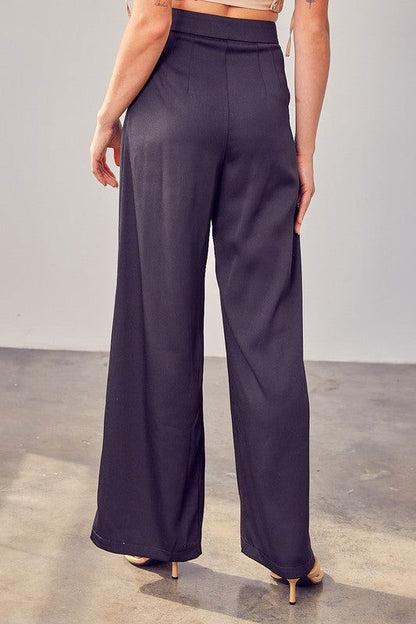 Wide Leg Pants - Ro + Ivy