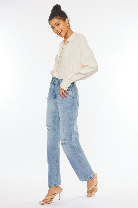 Women's 90's Wide Leg Straight Jeans | Jeans | Ro + Ivy