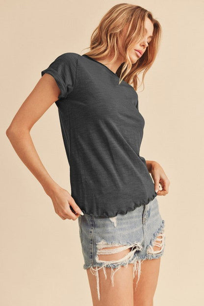 Women's Basic Short Sleeve T-Shirt - Ro + Ivy