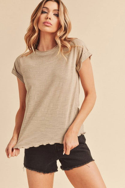 Women's Basic Short Sleeve T-Shirt - Ro + Ivy