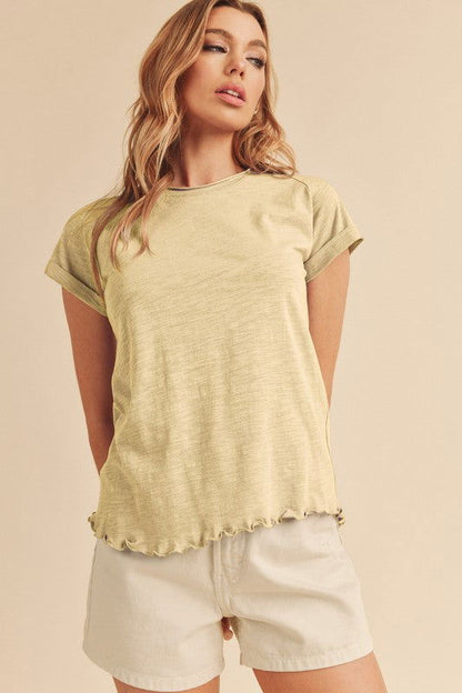 Women's Basic Short Sleeve T-Shirt - Ro + Ivy