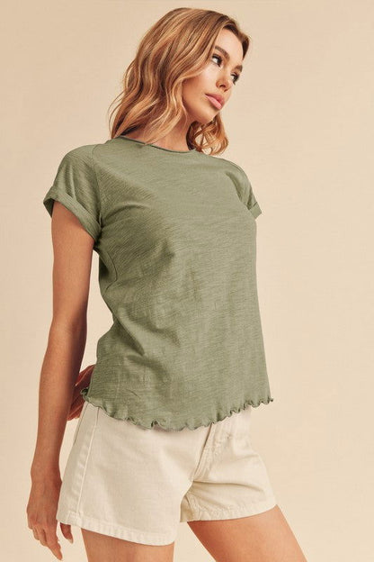 Women's Basic Short Sleeve T-Shirt - Ro + Ivy