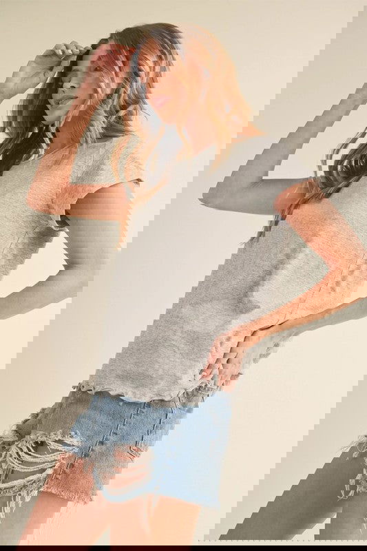 Women's Basic Short Sleeve T-Shirt - Ro + Ivy