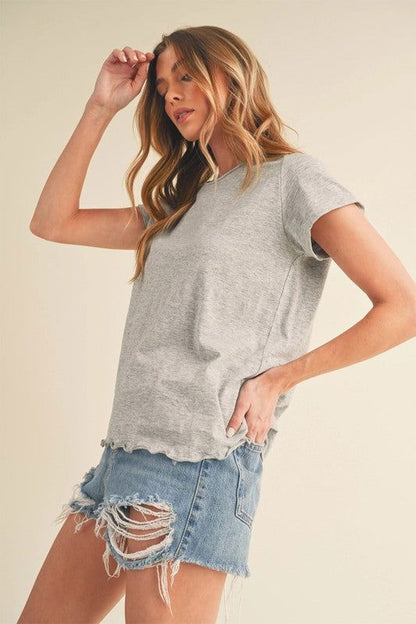 Women's Basic Short Sleeve T-Shirt - Ro + Ivy